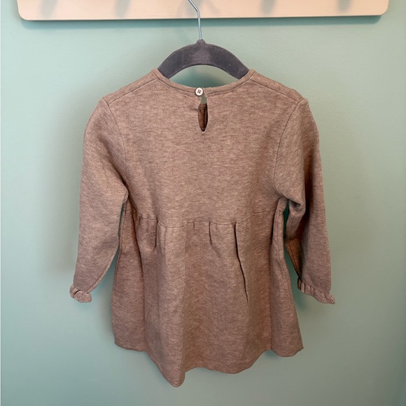 ZARA KNIT DRESS WITH BOWS - Picture 9 of 10